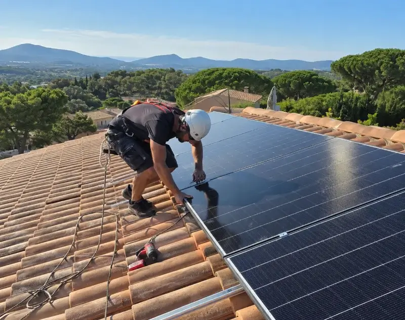 Installateur panneaux solaires Les Neyrolles — pose photovoltaïque sur toiture